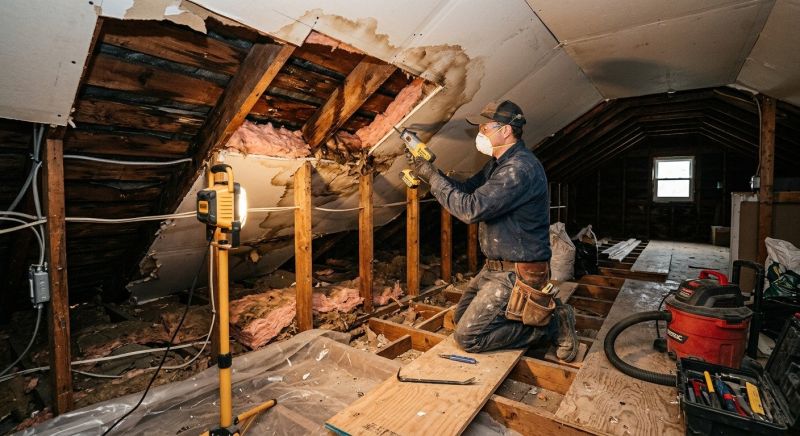 Bathroom Water Damage Repair in Katy, TX