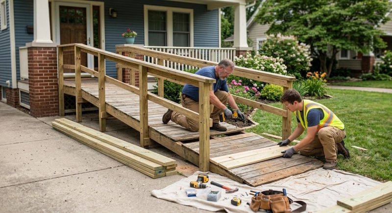 Disability Ramp Repair in Kansas City, KS