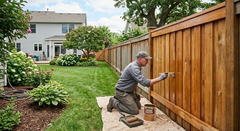 Fence Sealing in Kitsap County, WA