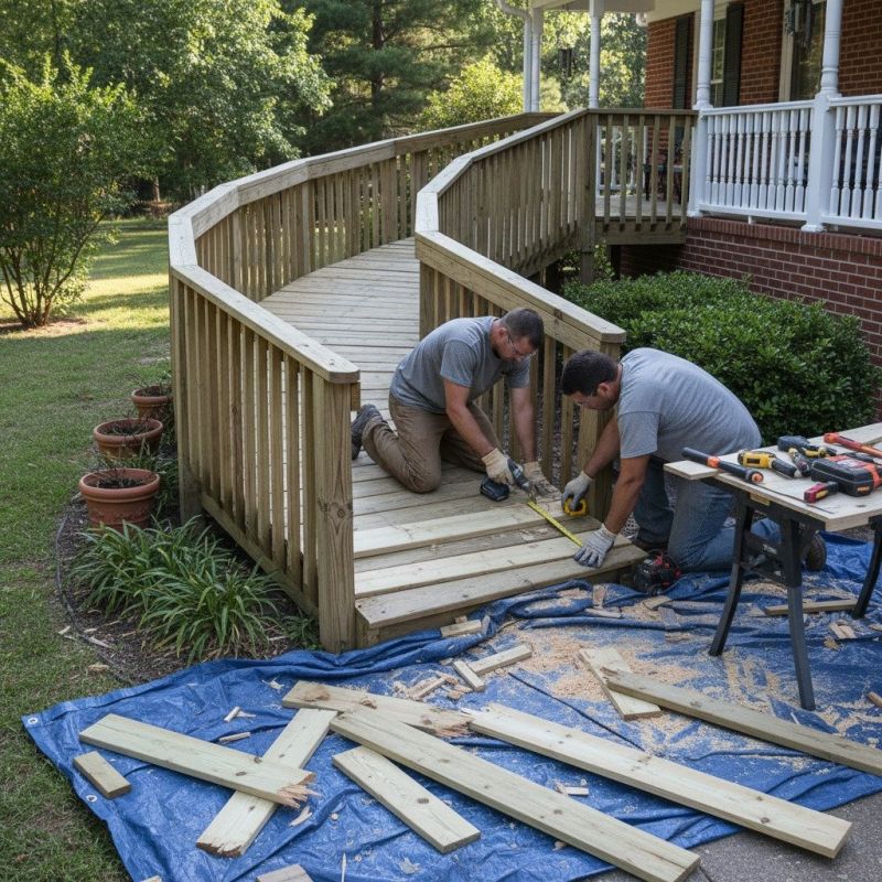 Handicap Ramp Repair in Alpharetta, GA