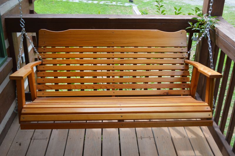 Porch Swing Installation