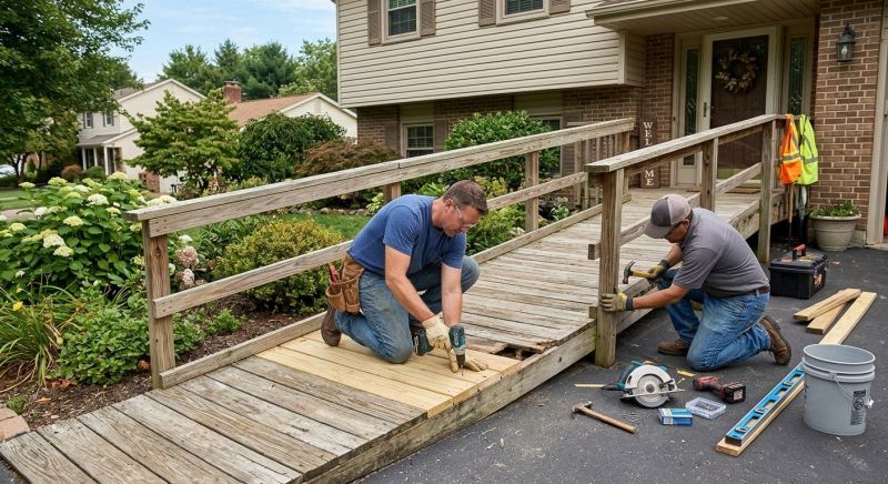 Wood Ramp Repair in Denver County, CO